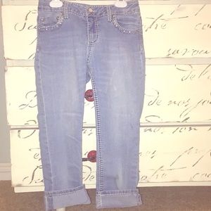 🥀Denim Capris